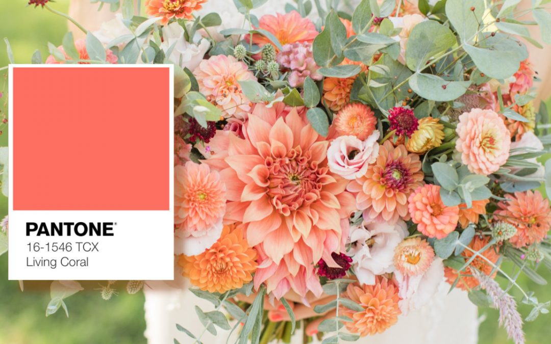 “Living Coral” Floral Inspiration for Pantone’s Color of the Year