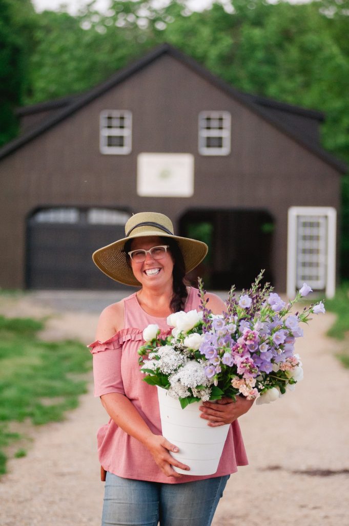 Life on a Flower Farm | Jennie Love, owner of Love 'n Fresh Flowers in Philadelphia | Photo by Regina Miller