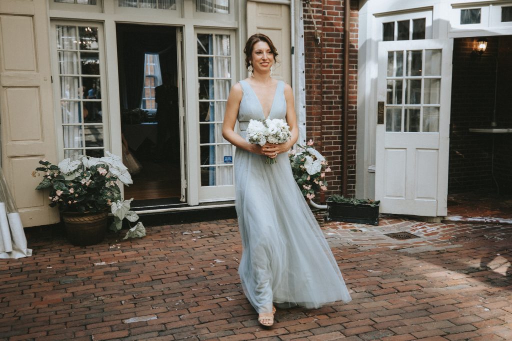 Historic Morris House Hotel Wedding | Philadelphia | |Bridesmaid Flowers by Love 'n Fresh Flowers |Photo by Twisted Oaks Studio