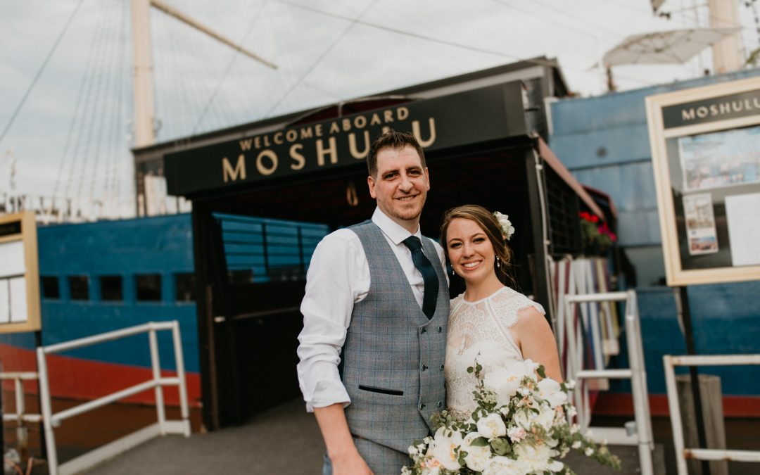 Historic Moshulu Wedding Reception | Katie + Santo | Philadelphia PA