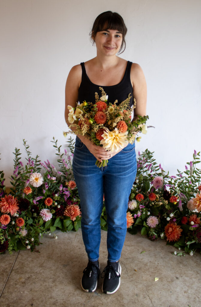 Cara from South Stems in the Floral Cohort